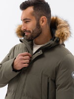 Men's winter jacket - V4 khaki C554