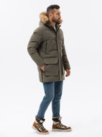 Men's winter jacket - V4 khaki C554