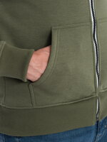 Men's hooded sweatshirt - olive V5 B1420