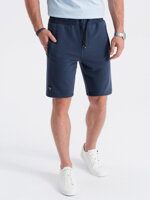 Men's sweatshorts W294 - dark blue
