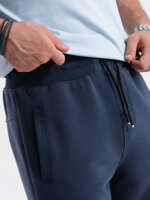 Men's sweatshorts W294 - dark blue