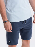 Men's sweatshorts W294 - dark blue