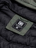 Men's mid-season quilted jacket C356 - khaki