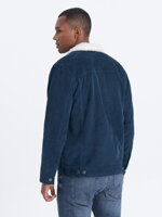 Men's mid-season jacket C524 - navy