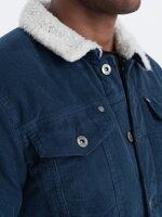 Men's mid-season jacket C524 - navy