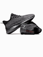 Men's casual sneakers T388 - black