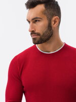Men's sweater E121 - red