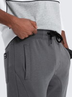 Men's sweatpants P867 - dark grey