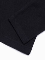 Men's plain longsleeve L132 - black