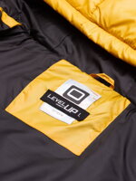 Men's winter jacket C503 - yellow