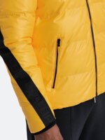 Men's winter jacket C503 - yellow