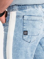 Men's denim shorts - light jeans W363