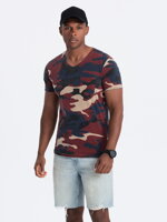 Men's t-shirt - blue-camo S1624
