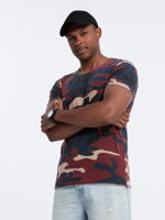 Men's t-shirt - blue-camo S1624