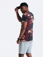 Men's t-shirt - blue-camo S1624