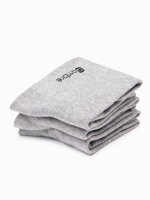 Men's socks U153 - grey 3-pack
