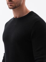 Men's sweater E185 - black