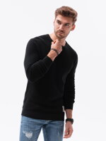 Men's sweater E185 - black