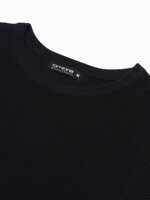 Men's sweater E185 - black