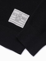 Men's sweater E185 - black