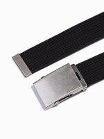 Men's sackcloth belt A029 - black