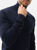Men's sweater E179 - navy