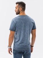Men's plain t-shirt S1388 - navy