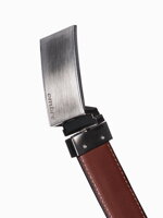 Men's sackcloth belt - brown-black A646