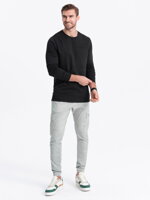 Men's sweatshirt - black B1278