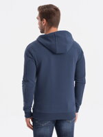 Men's zip-up sweatshirt B1157 - blue