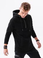 Men's hooded sweatshirt Tokyo B1363- black
