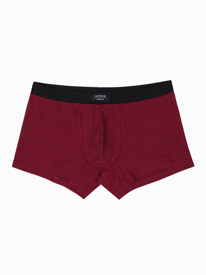 Men's underpants - dark red U286