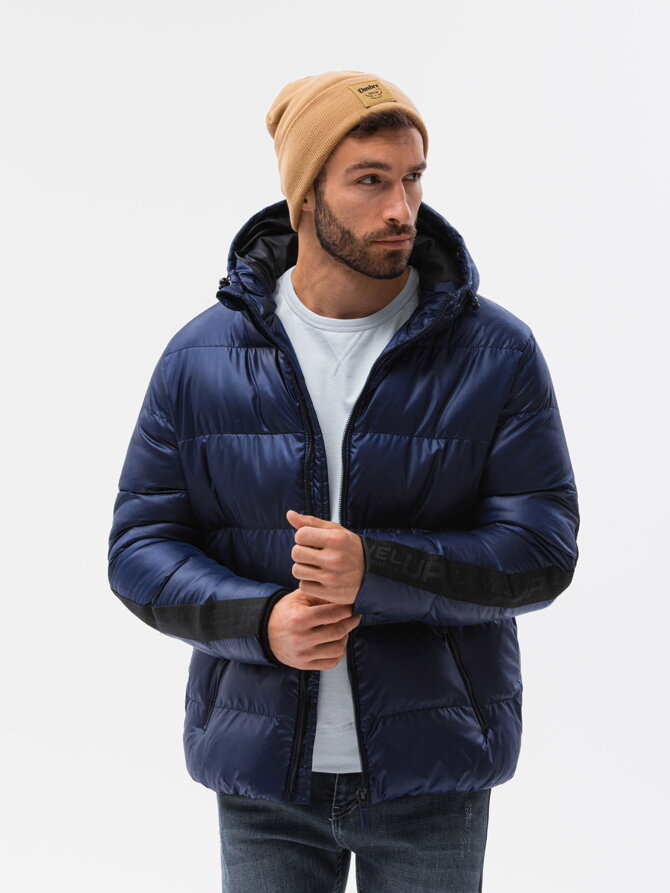 Men's winter jacket C503 - navy