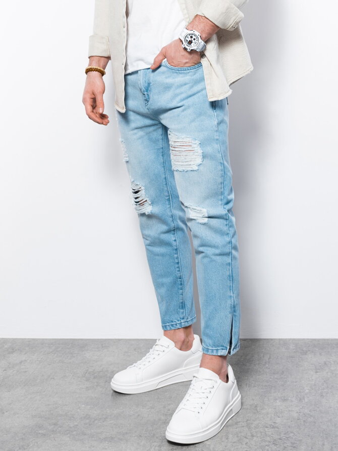 Men's jeans P1028 - light indigo