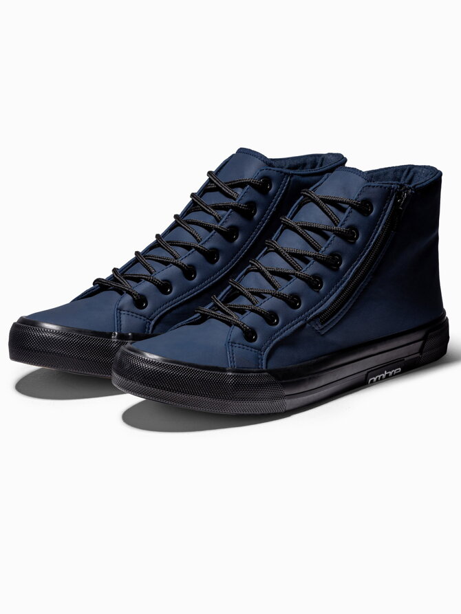 Men's ankle shoes T352 - navy