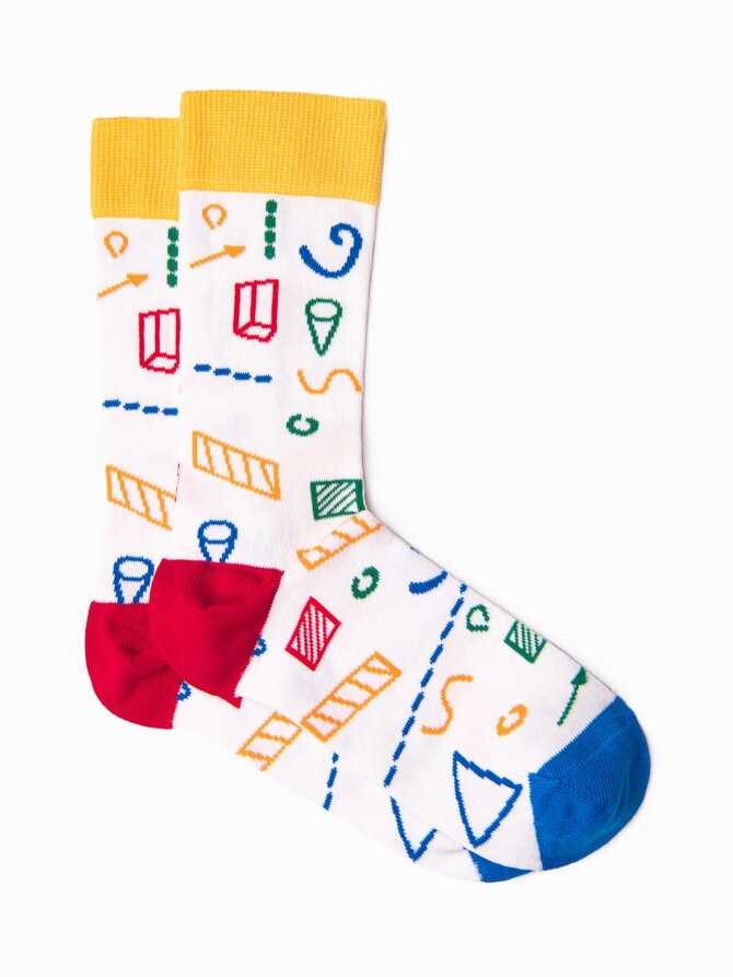 Men's socks - white V15 U240