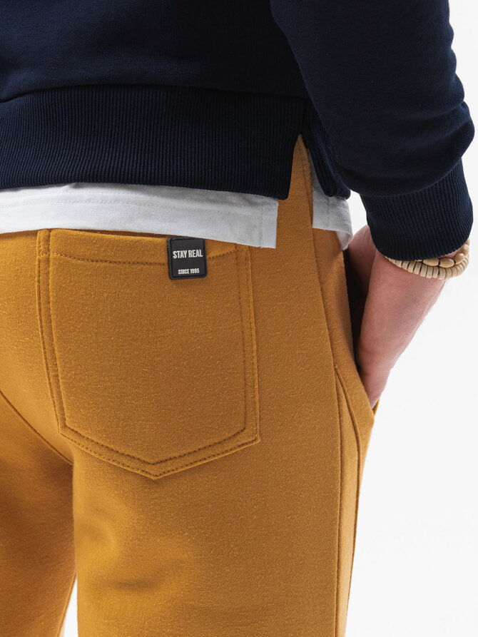 Men's sweatpants P867 - yellow