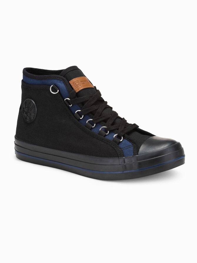 Men's sneakers T375 - black