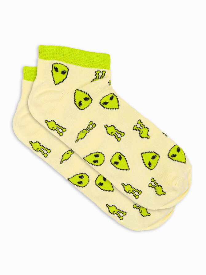 Men's socks U177 - lime