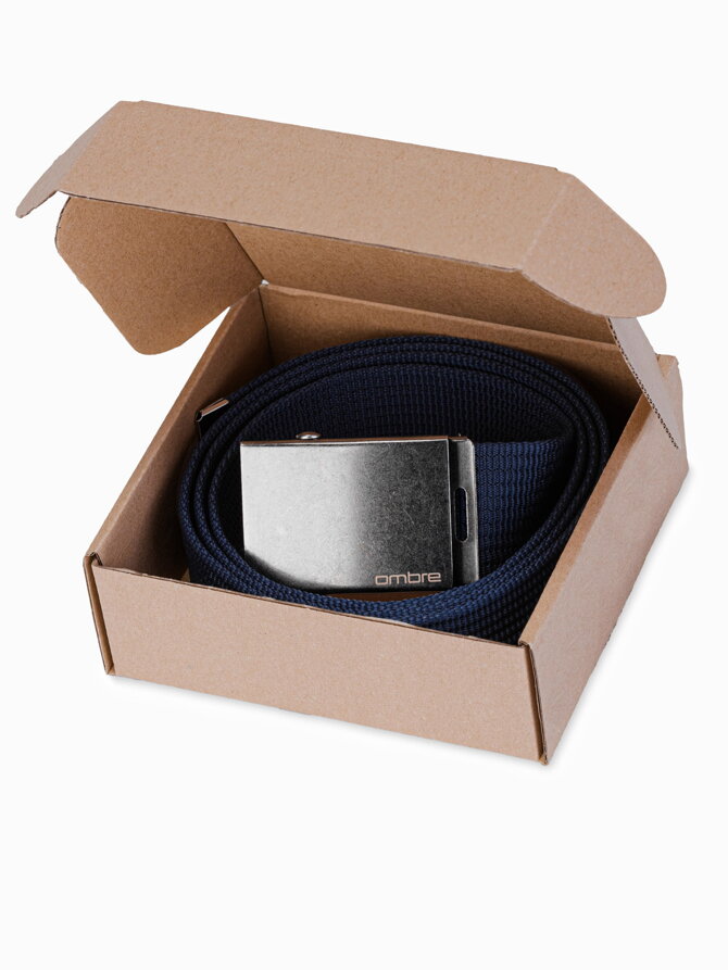 Men's sackcloth belt A376 - navy
