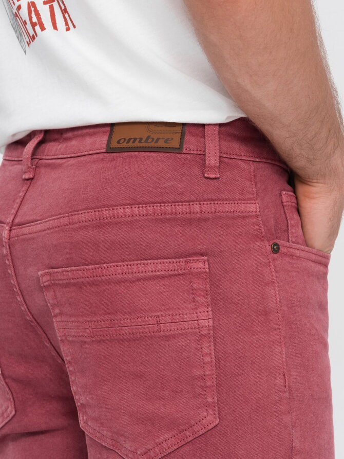 Men's jeans P1058 - red