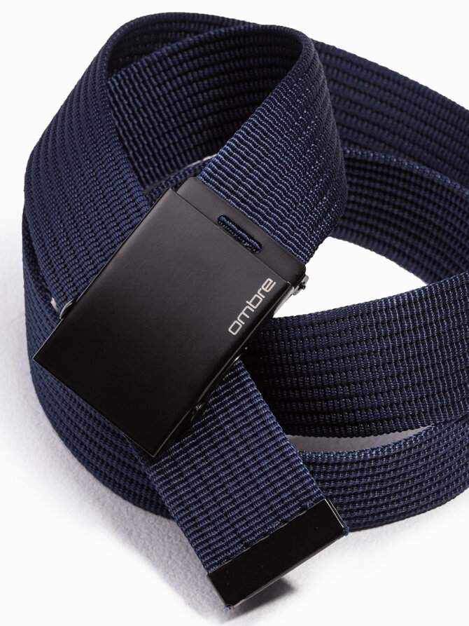Men's sackcloth belt A030 - navy