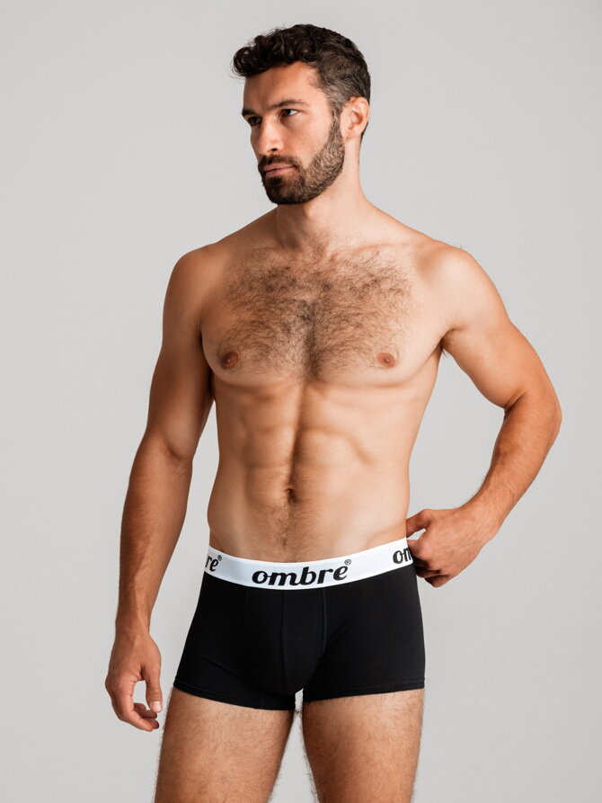 Men's underpants - black-white U283