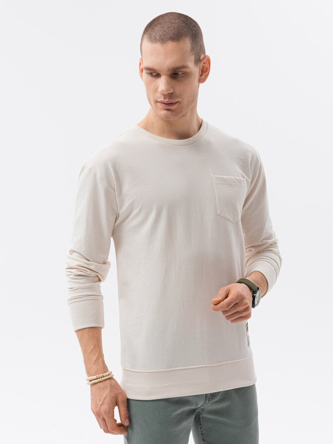 Men's sweatshirt B1149 - ecru