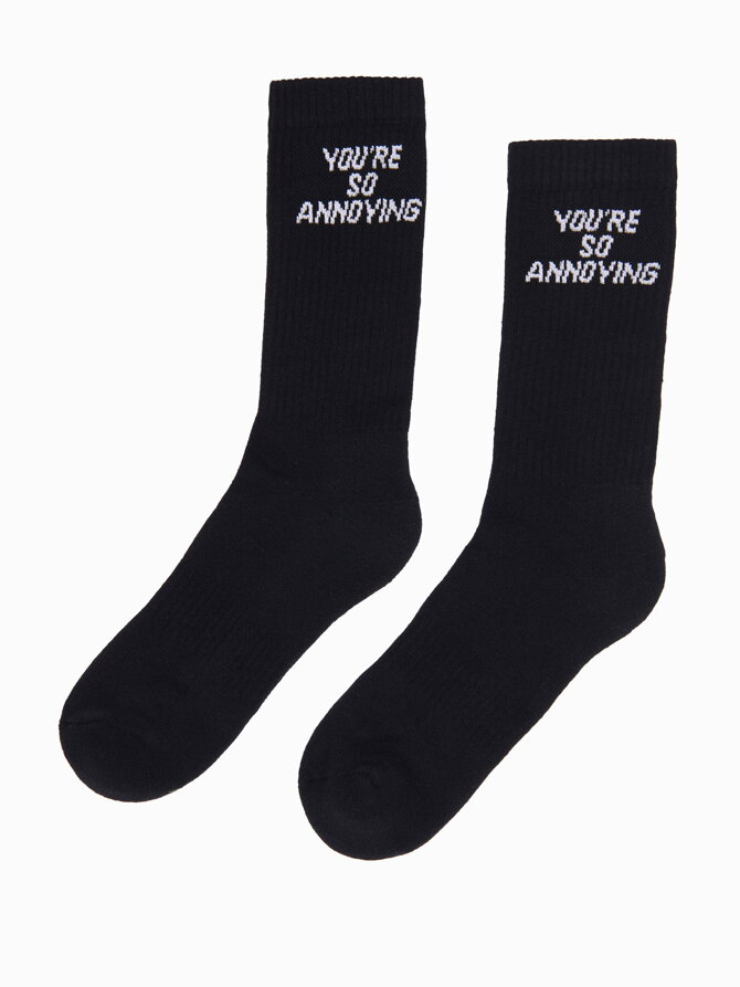 Men's socks U152 - black