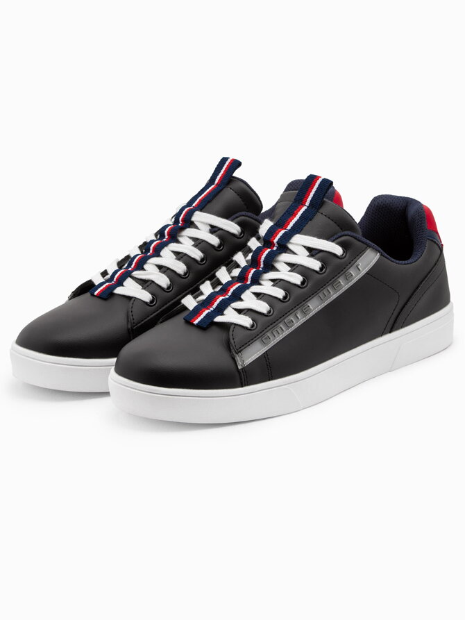 Men's casual sneakers - black T419