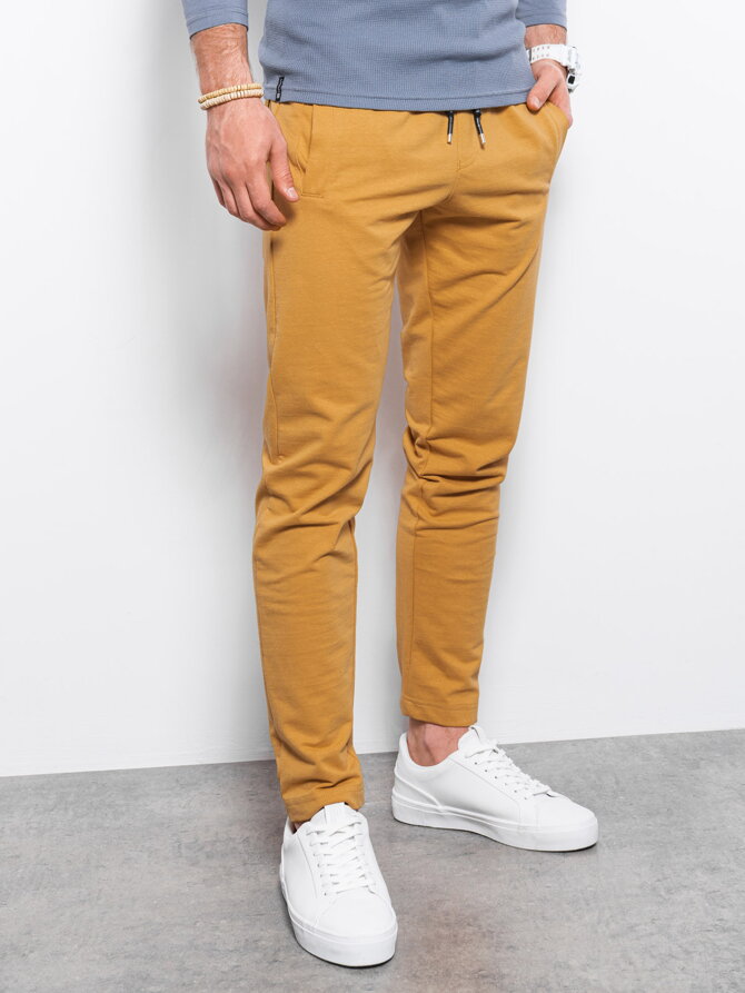 Men's sweatpants P950 - mustard