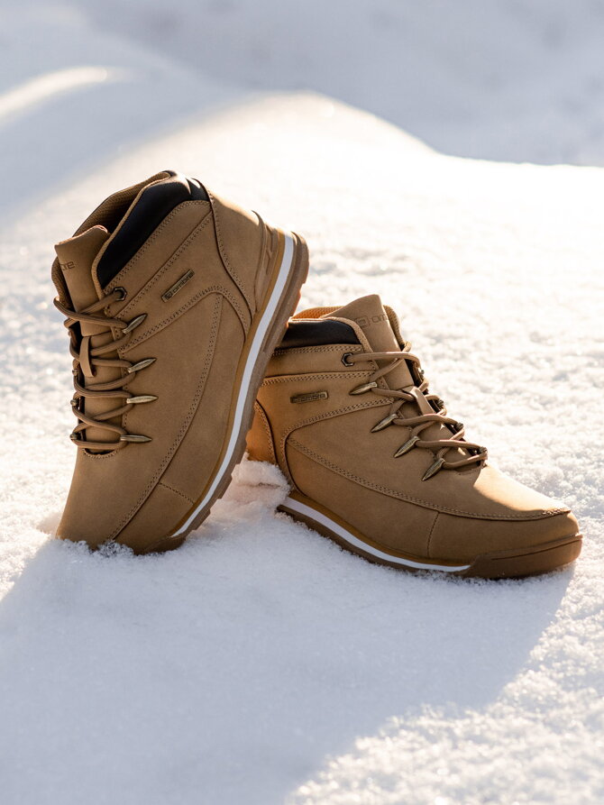 Men's winter shoes trappers T313 - beige