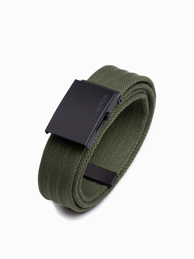 Men's sackcloth belt - olive A651