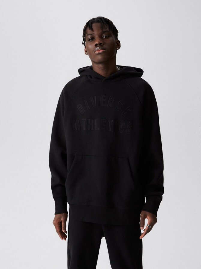 Men's sweatshirt ATH H 123 B1571 - black